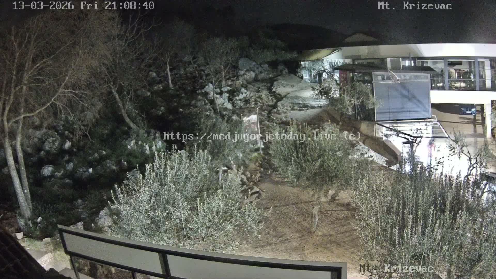 Medjugorje,  Mt. Krizevac Mount Walkway Live Cam - Bijakovici, Citluk, Herzegovina-Neretva, Federation of Bosnia and Herzegovina, Bosnia and Herzegovina