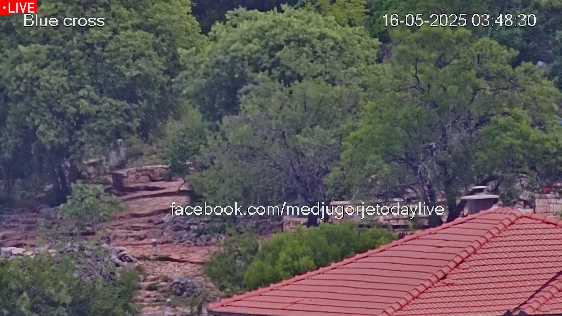 Medugorje, The Blue Cross Live Cam - Bijakovici, Citluk, Herzegovina-Neretva, Federation of Bosnia and Herzegovina, Bosnia and Herzegovina
