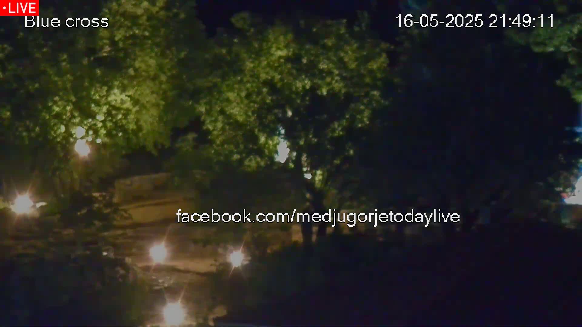Medugorje, The Blue Cross Live Cam - Bijakovici, Citluk, Herzegovina-Neretva, Federation of Bosnia and Herzegovina, Bosnia and Herzegovina