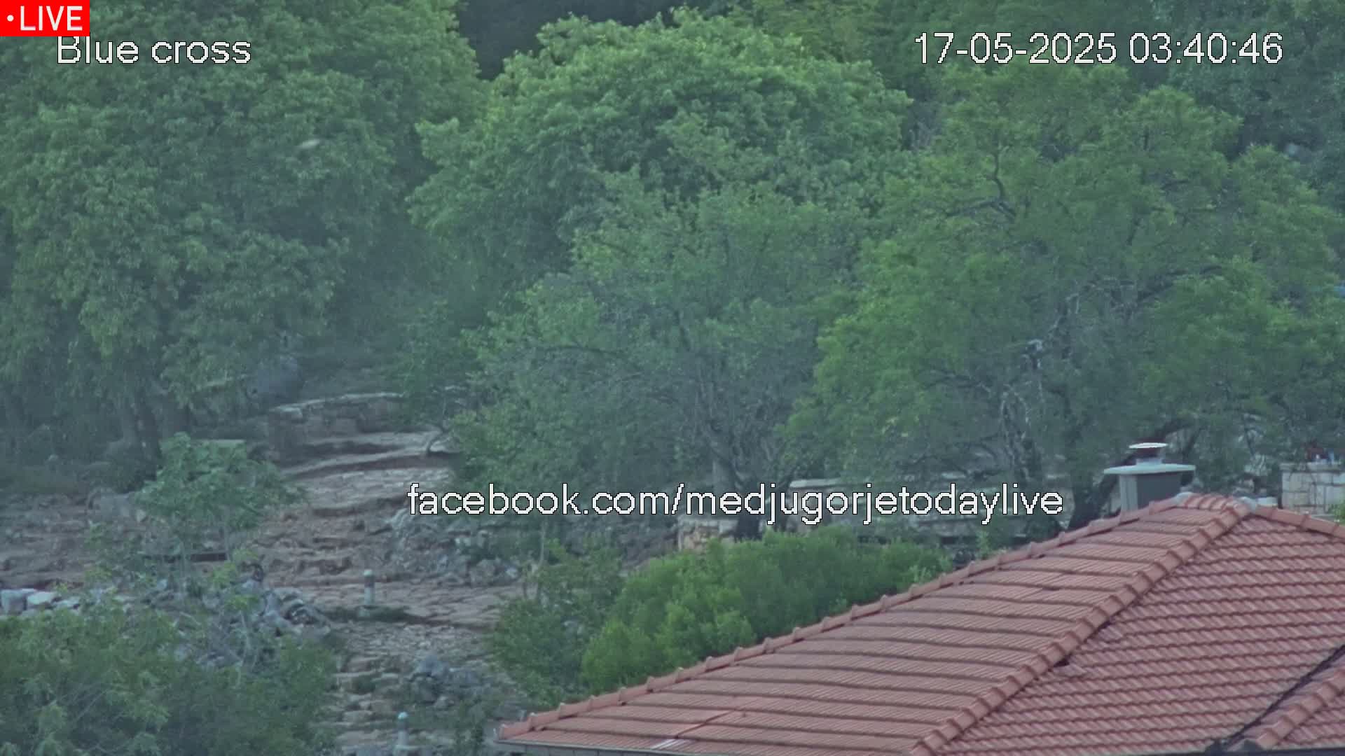 Medugorje, The Blue Cross Live Cam - Bijakovici, Citluk, Herzegovina-Neretva, Federation of Bosnia and Herzegovina, Bosnia and Herzegovina