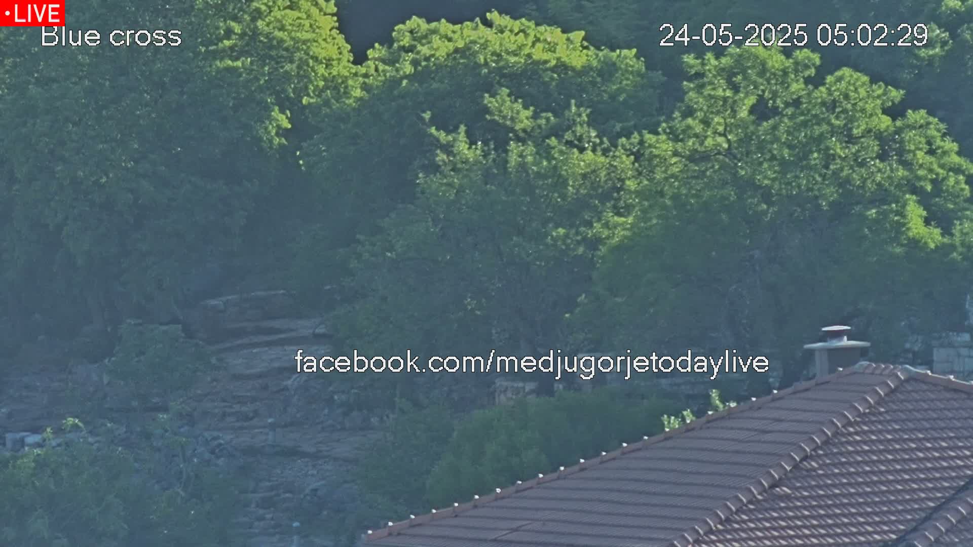 Medugorje, The Blue Cross Live Cam - Bijakovici, Citluk, Herzegovina-Neretva, Federation of Bosnia and Herzegovina, Bosnia and Herzegovina