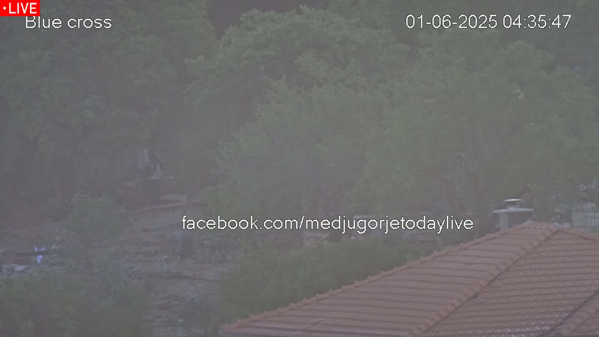 Medugorje, The Blue Cross Live Cam - Bijakovici, Citluk, Herzegovina-Neretva, Federation of Bosnia and Herzegovina, Bosnia and Herzegovina