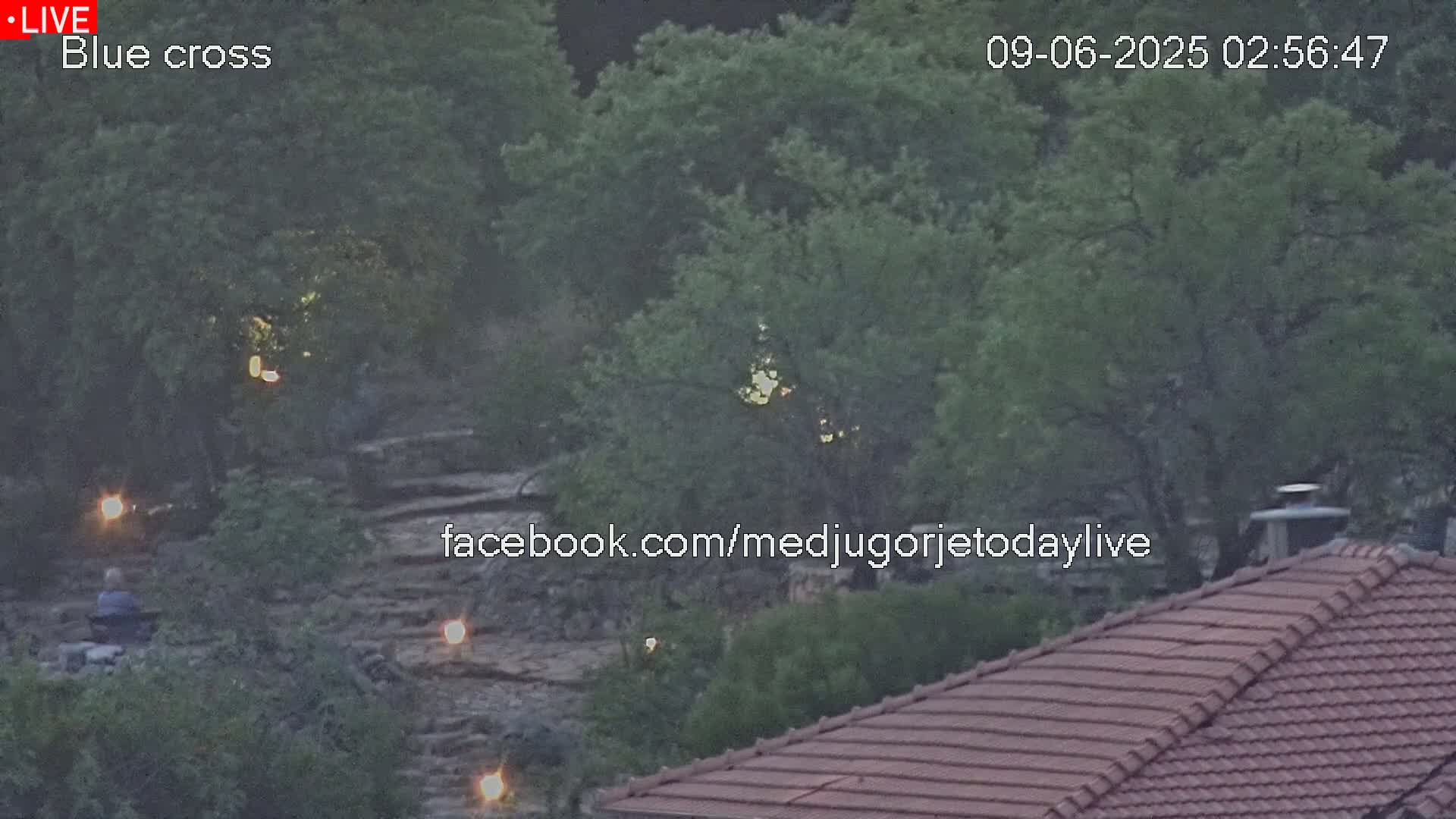 Medugorje, The Blue Cross Live Cam - Bijakovici, Citluk, Herzegovina-Neretva, Federation of Bosnia and Herzegovina, Bosnia and Herzegovina