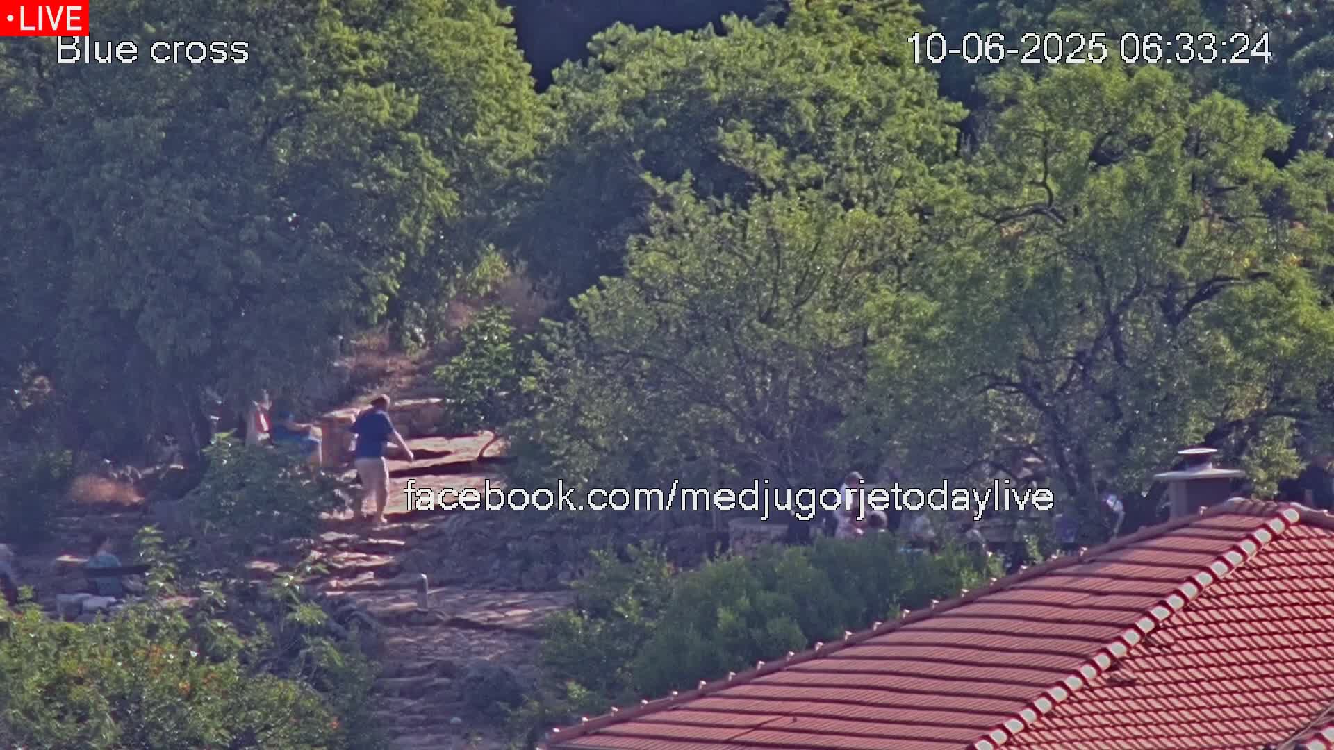 Medugorje, The Blue Cross Live Cam - Bijakovici, Citluk, Herzegovina-Neretva, Federation of Bosnia and Herzegovina, Bosnia and Herzegovina