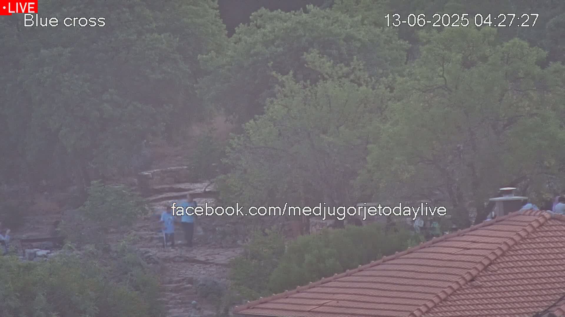 Medugorje, The Blue Cross Live Cam - Bijakovici, Citluk, Herzegovina-Neretva, Federation of Bosnia and Herzegovina, Bosnia and Herzegovina