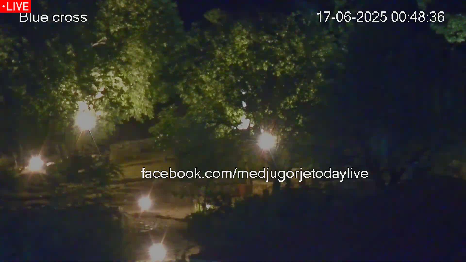 Medugorje, The Blue Cross Live Cam - Bijakovici, Citluk, Herzegovina-Neretva, Federation of Bosnia and Herzegovina, Bosnia and Herzegovina