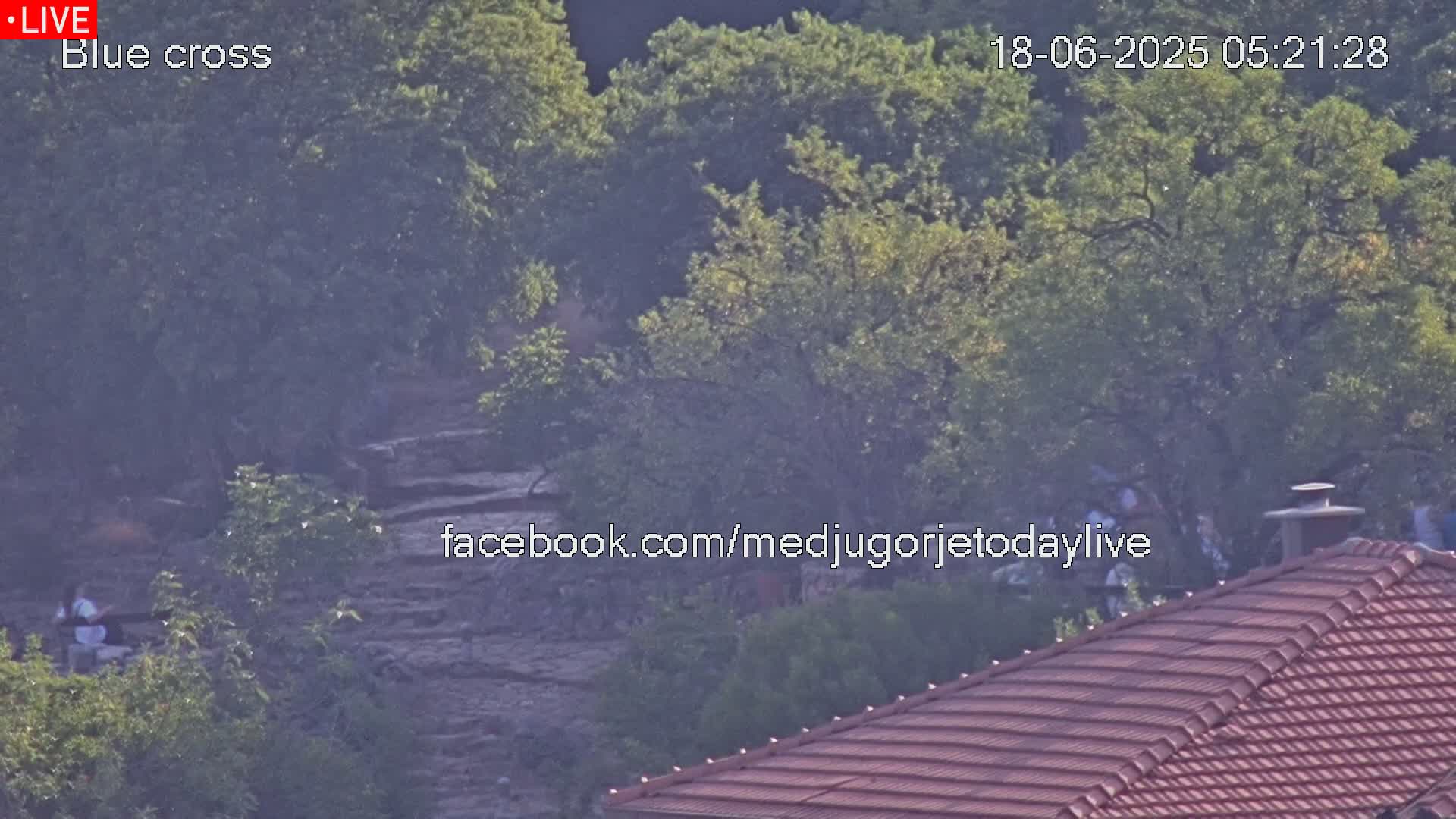 Medugorje, The Blue Cross Live Cam - Bijakovici, Citluk, Herzegovina-Neretva, Federation of Bosnia and Herzegovina, Bosnia and Herzegovina