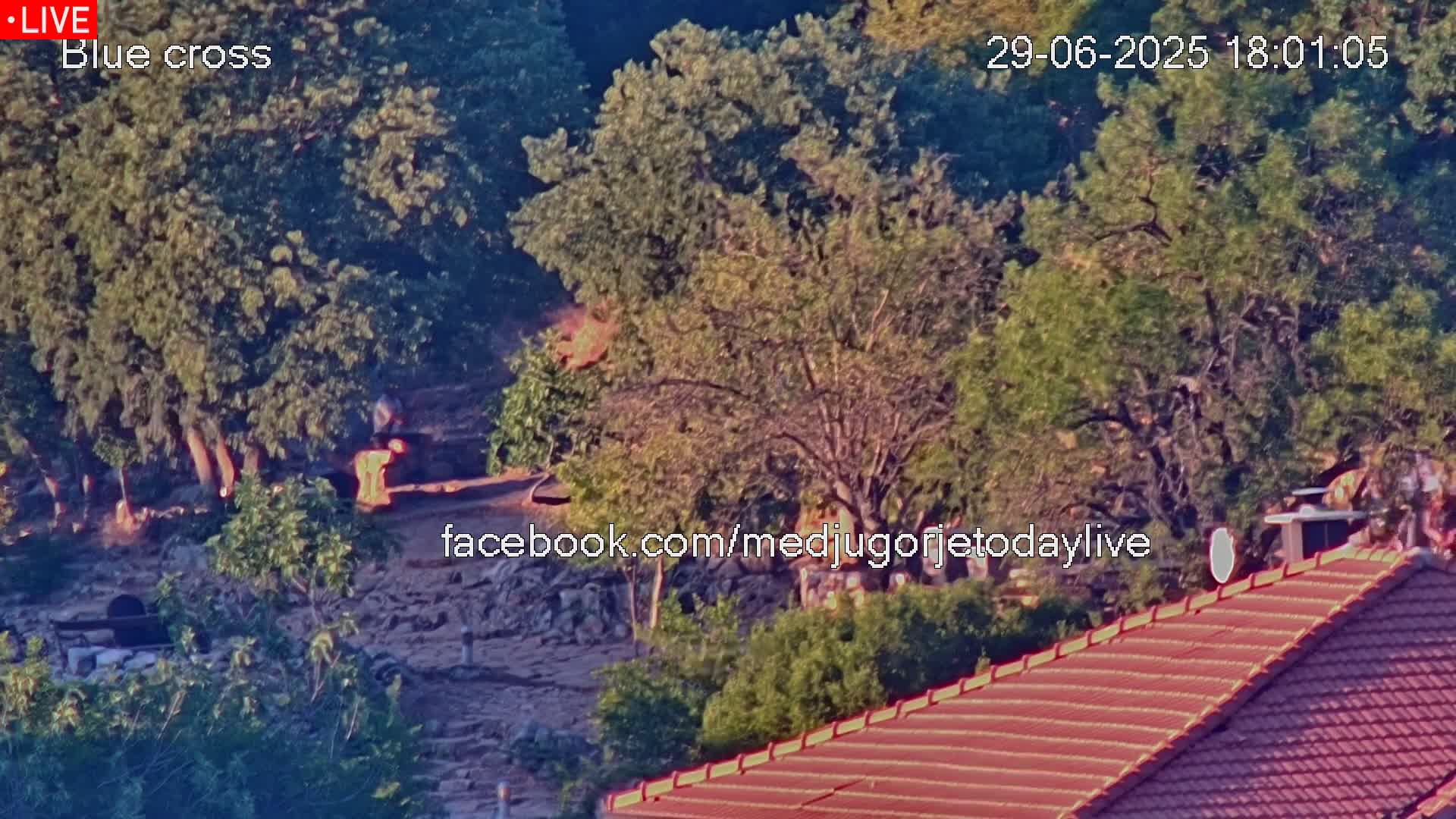 Medugorje, The Blue Cross Live Cam - Bijakovici, Citluk, Herzegovina-Neretva, Federation of Bosnia and Herzegovina, Bosnia and Herzegovina