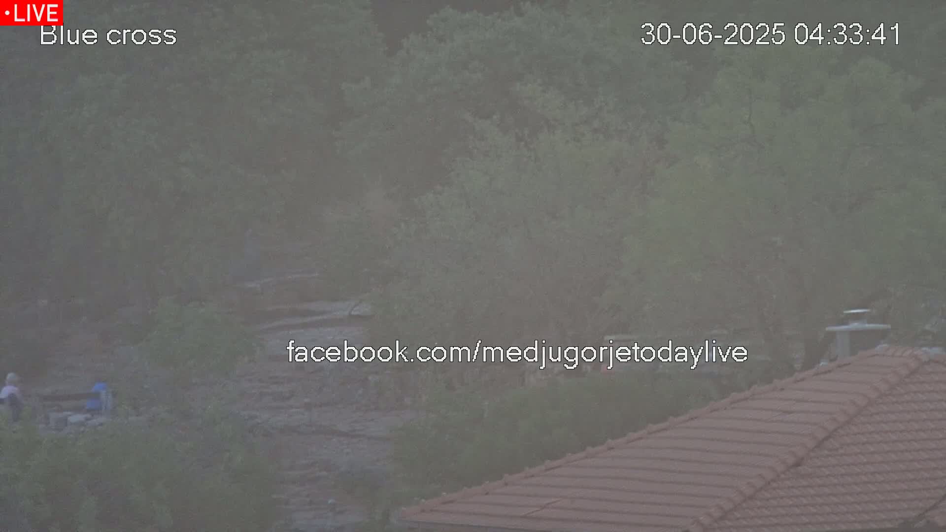 Medugorje, The Blue Cross Live Cam - Bijakovici, Citluk, Herzegovina-Neretva, Federation of Bosnia and Herzegovina, Bosnia and Herzegovina
