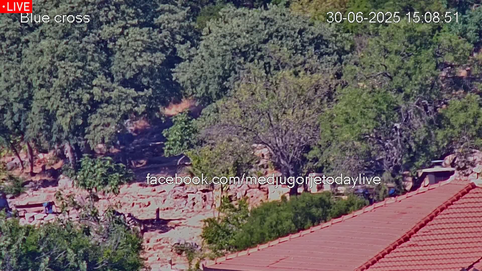 Medugorje, The Blue Cross Live Cam - Bijakovici, Citluk, Herzegovina-Neretva, Federation of Bosnia and Herzegovina, Bosnia and Herzegovina