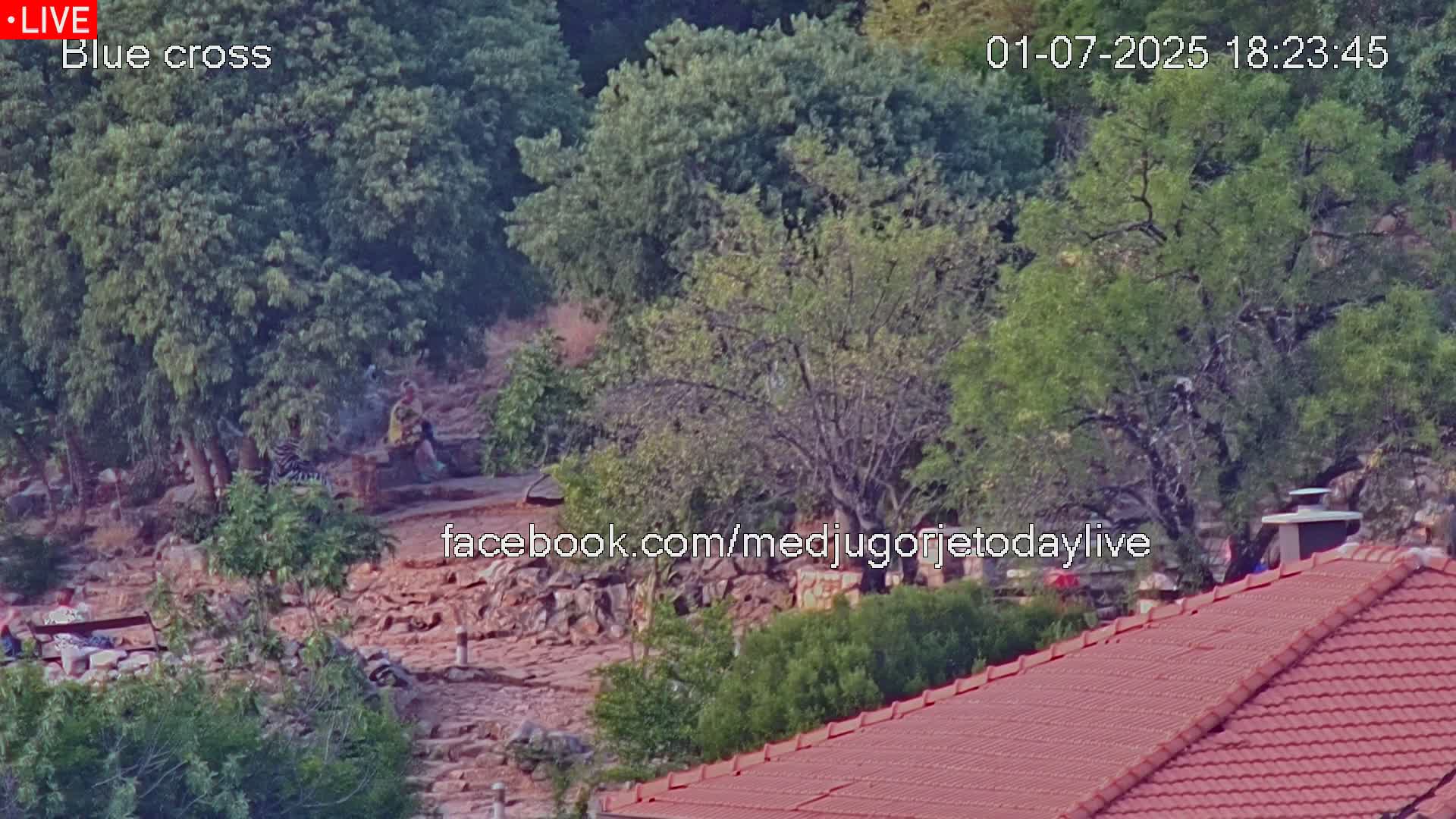 Medugorje, The Blue Cross Live Cam - Bijakovici, Citluk, Herzegovina-Neretva, Federation of Bosnia and Herzegovina, Bosnia and Herzegovina