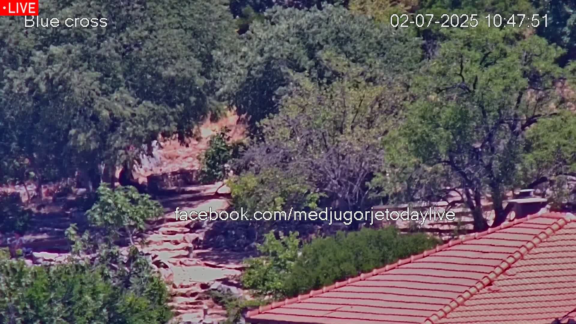 Medugorje, The Blue Cross Live Cam - Bijakovici, Citluk, Herzegovina-Neretva, Federation of Bosnia and Herzegovina, Bosnia and Herzegovina