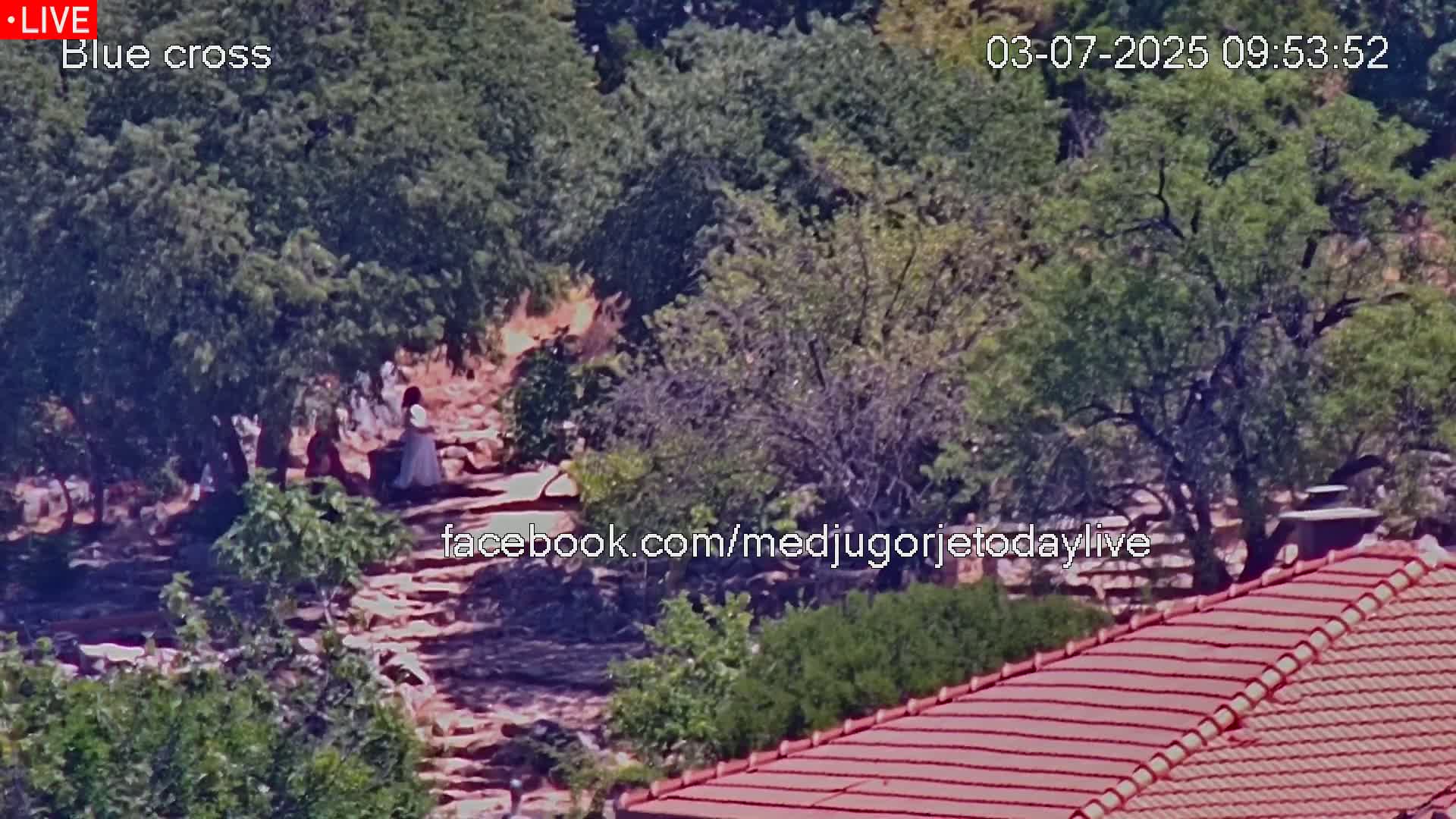 Medugorje, The Blue Cross Live Cam - Bijakovici, Citluk, Herzegovina-Neretva, Federation of Bosnia and Herzegovina, Bosnia and Herzegovina