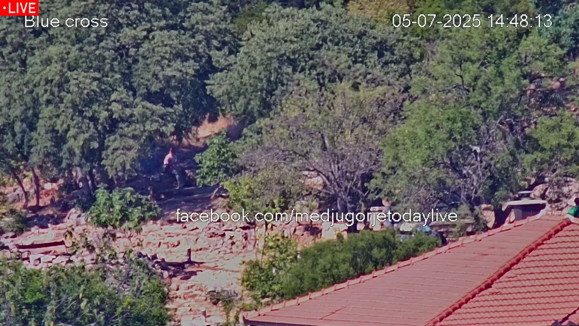 Medugorje, The Blue Cross Live Cam - Bijakovici, Citluk, Herzegovina-Neretva, Federation of Bosnia and Herzegovina, Bosnia and Herzegovina