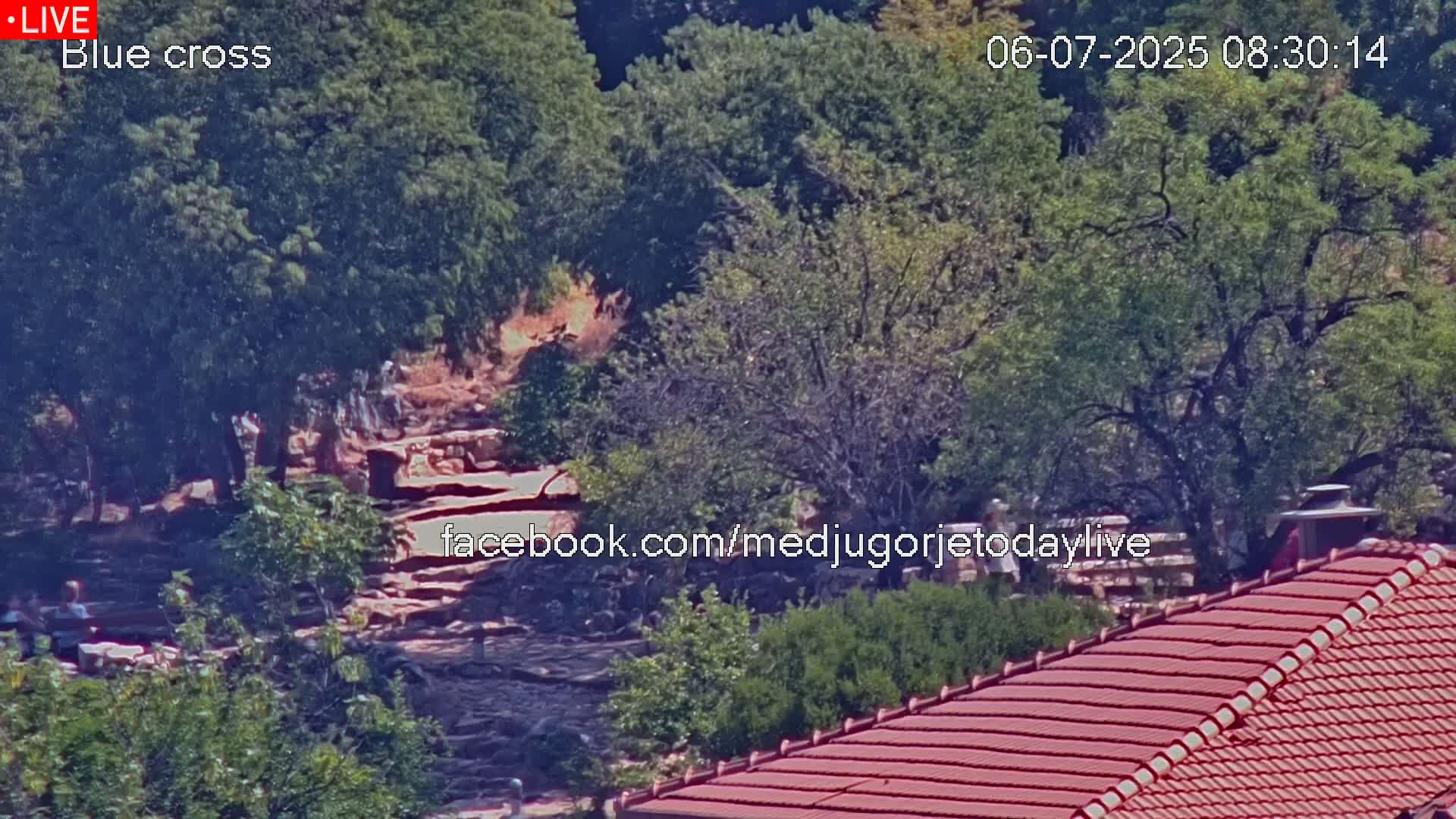 Medugorje, The Blue Cross Live Cam - Bijakovici, Citluk, Herzegovina-Neretva, Federation of Bosnia and Herzegovina, Bosnia and Herzegovina