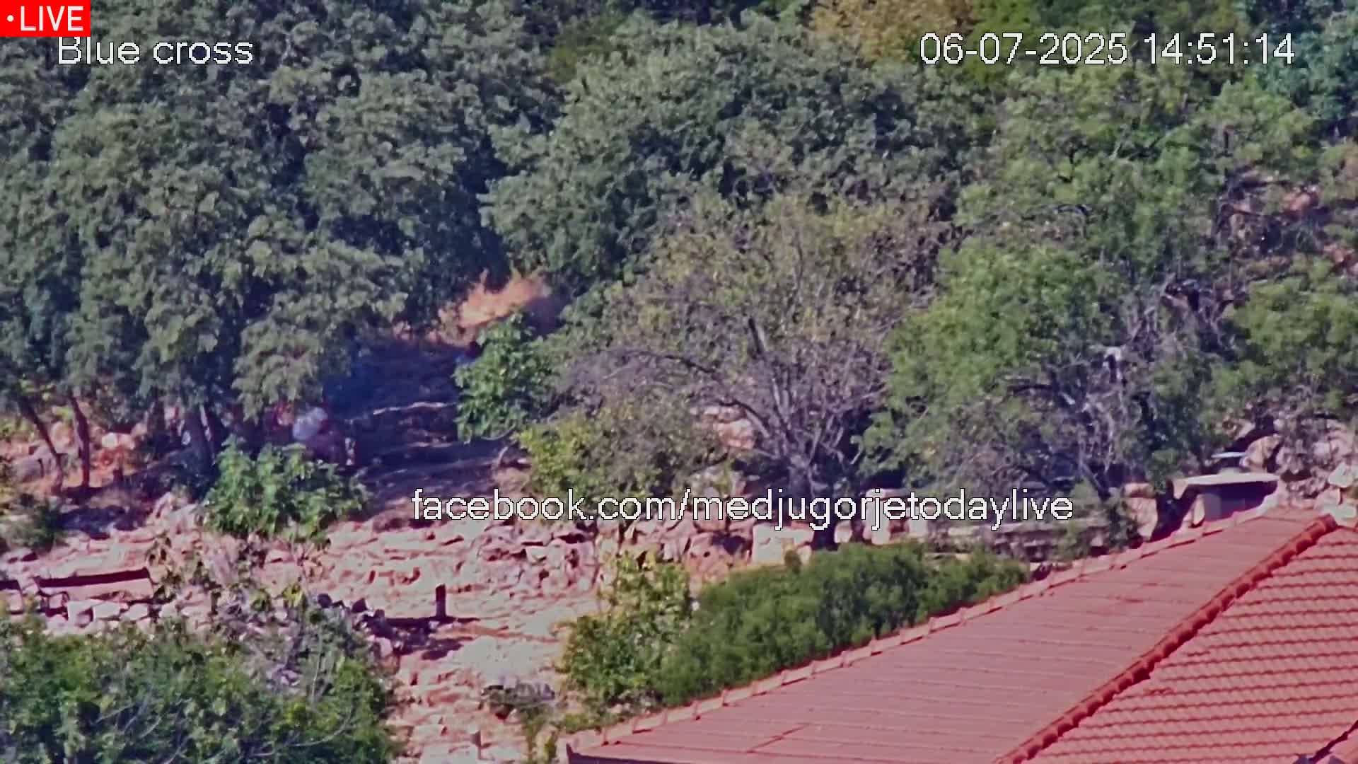 Medugorje, The Blue Cross Live Cam - Bijakovici, Citluk, Herzegovina-Neretva, Federation of Bosnia and Herzegovina, Bosnia and Herzegovina