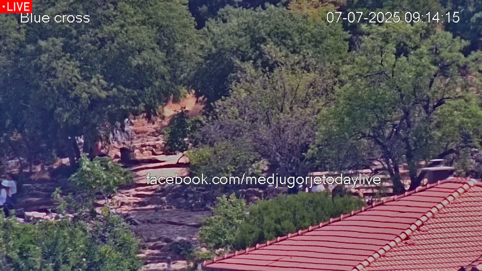 Medugorje, The Blue Cross Live Cam - Bijakovici, Citluk, Herzegovina-Neretva, Federation of Bosnia and Herzegovina, Bosnia and Herzegovina