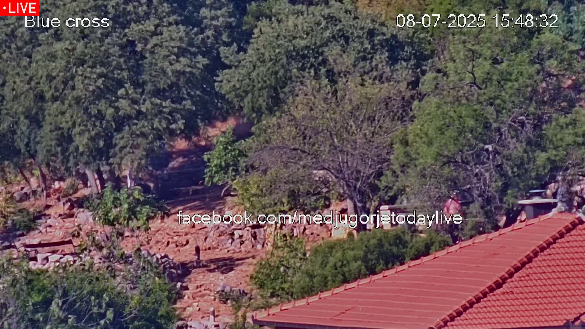 Medugorje, The Blue Cross Live Cam - Bijakovici, Citluk, Herzegovina-Neretva, Federation of Bosnia and Herzegovina, Bosnia and Herzegovina