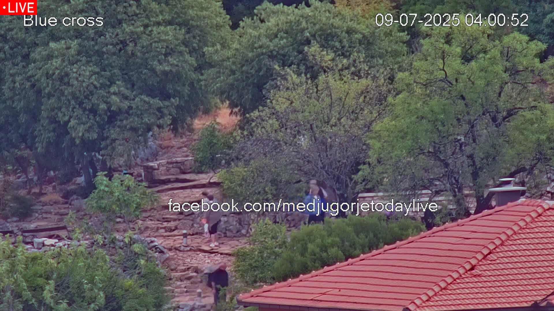 Medugorje, The Blue Cross Live Cam - Bijakovici, Citluk, Herzegovina-Neretva, Federation of Bosnia and Herzegovina, Bosnia and Herzegovina