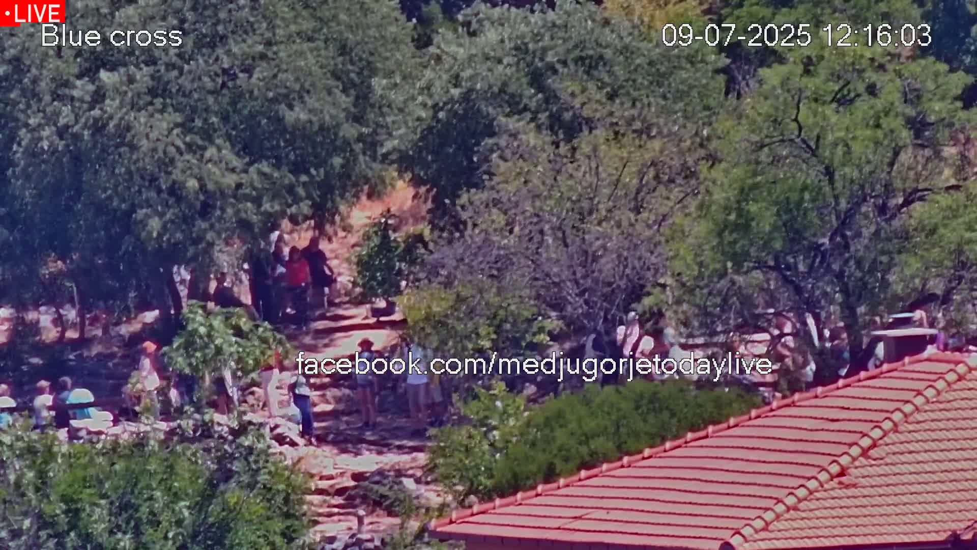 Medugorje, The Blue Cross Live Cam - Bijakovici, Citluk, Herzegovina-Neretva, Federation of Bosnia and Herzegovina, Bosnia and Herzegovina