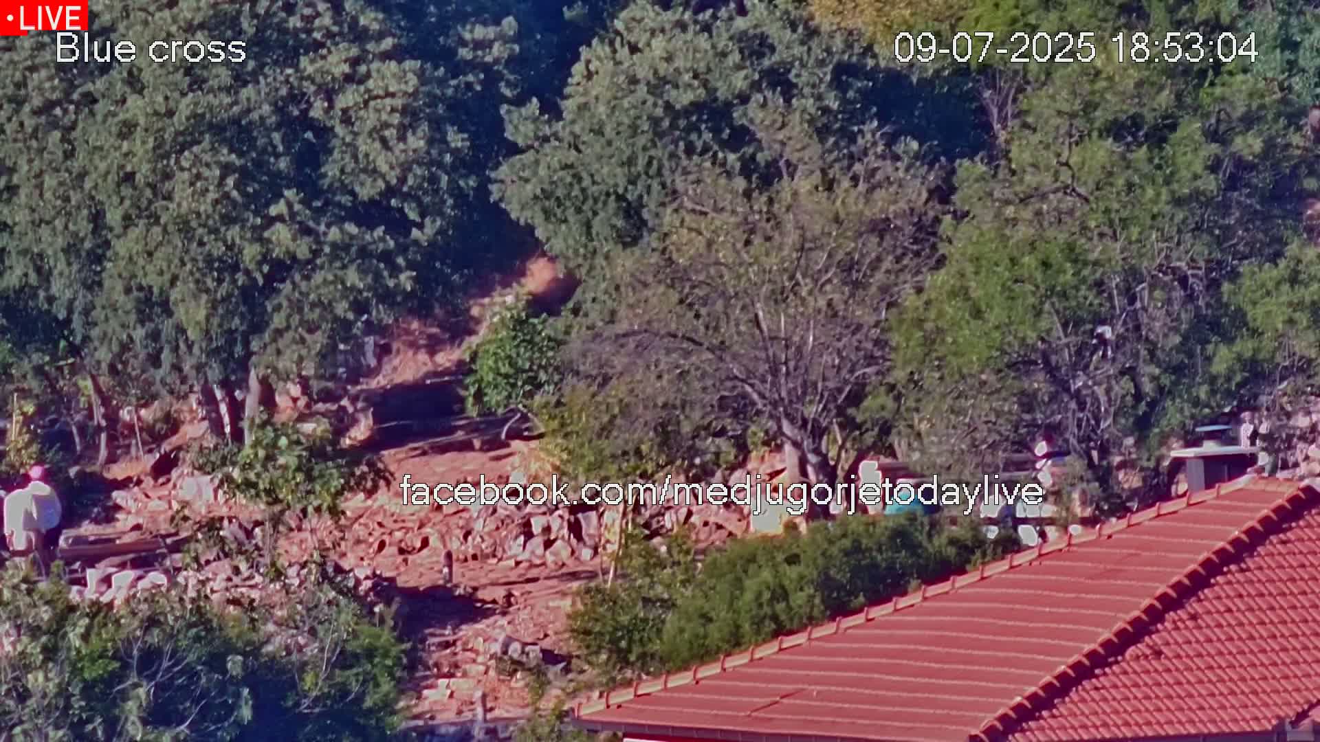 Medugorje, The Blue Cross Live Cam - Bijakovici, Citluk, Herzegovina-Neretva, Federation of Bosnia and Herzegovina, Bosnia and Herzegovina