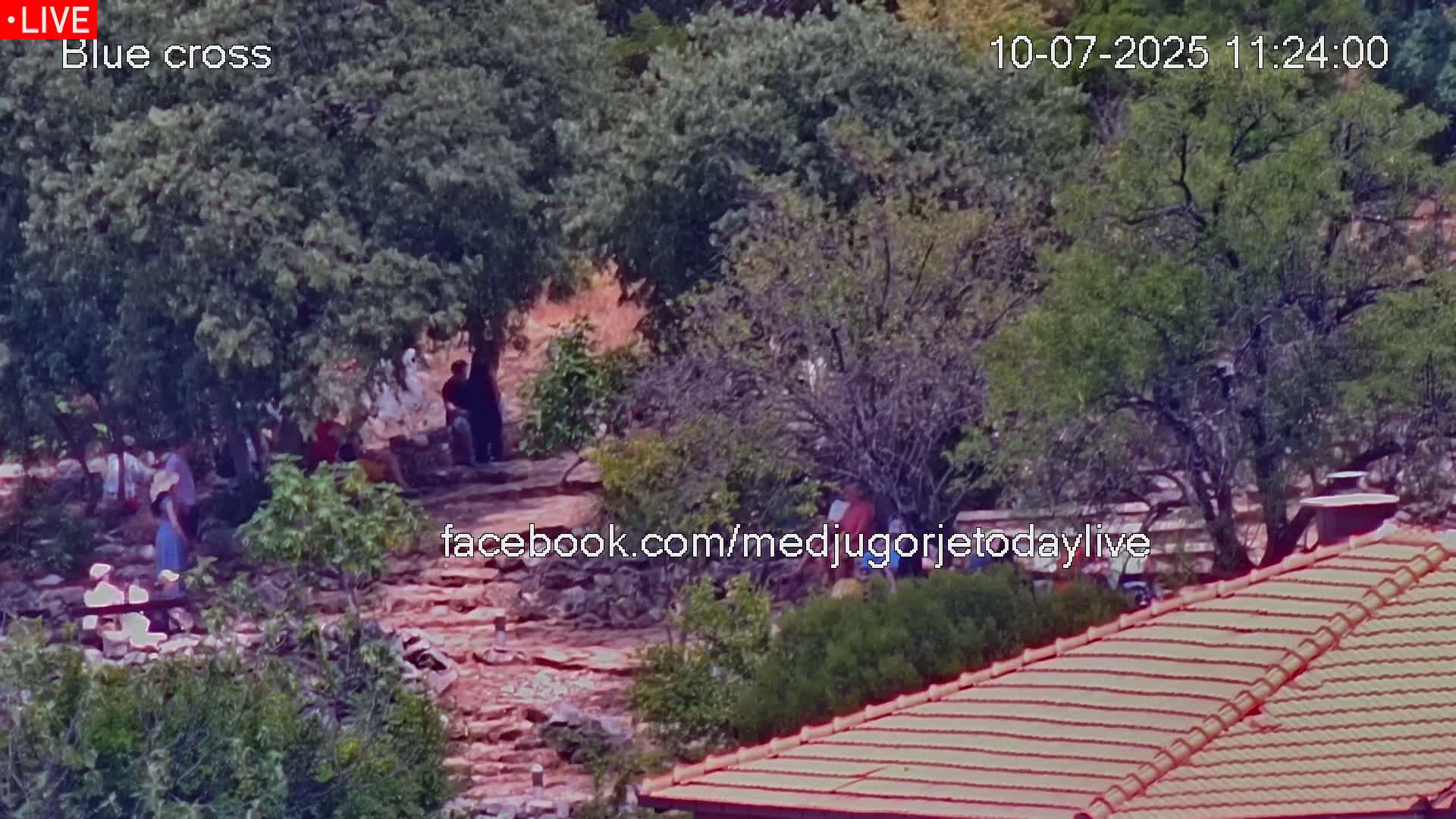 Medugorje, The Blue Cross Live Cam - Bijakovici, Citluk, Herzegovina-Neretva, Federation of Bosnia and Herzegovina, Bosnia and Herzegovina
