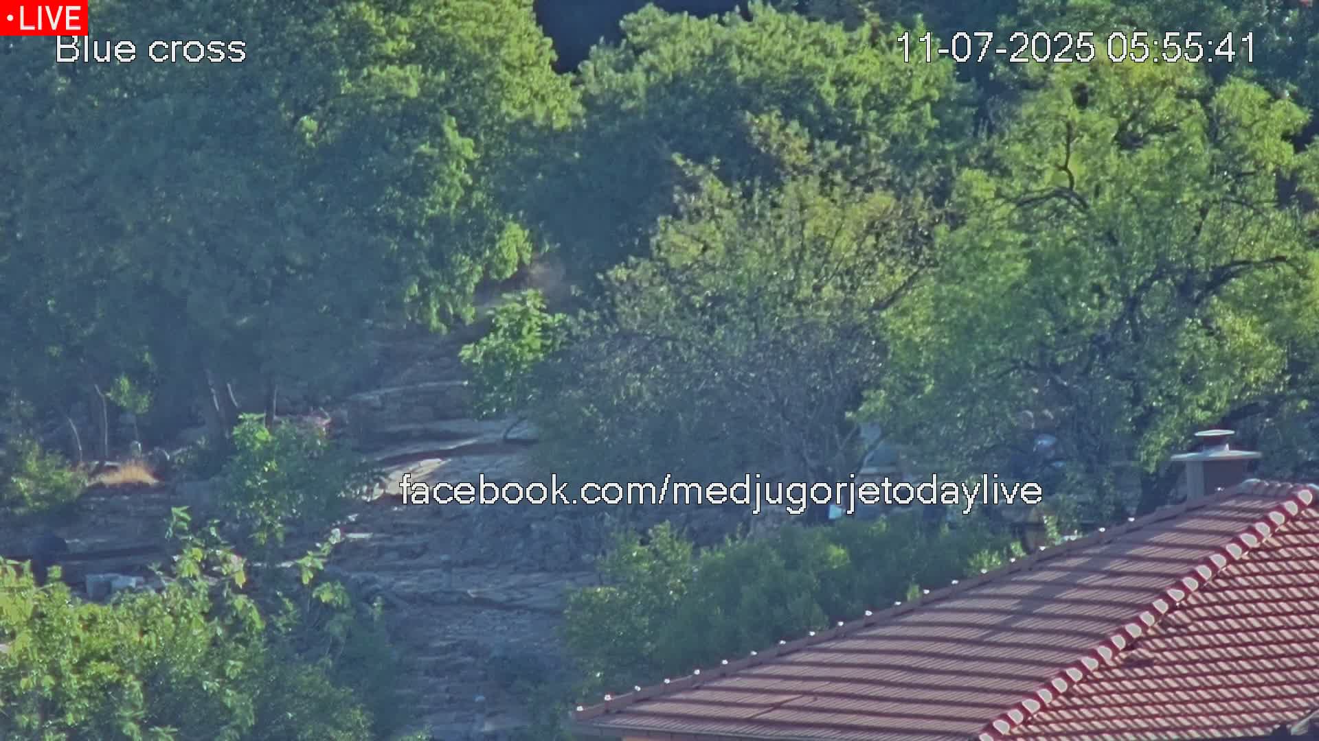 Medugorje, The Blue Cross Live Cam - Bijakovici, Citluk, Herzegovina-Neretva, Federation of Bosnia and Herzegovina, Bosnia and Herzegovina
