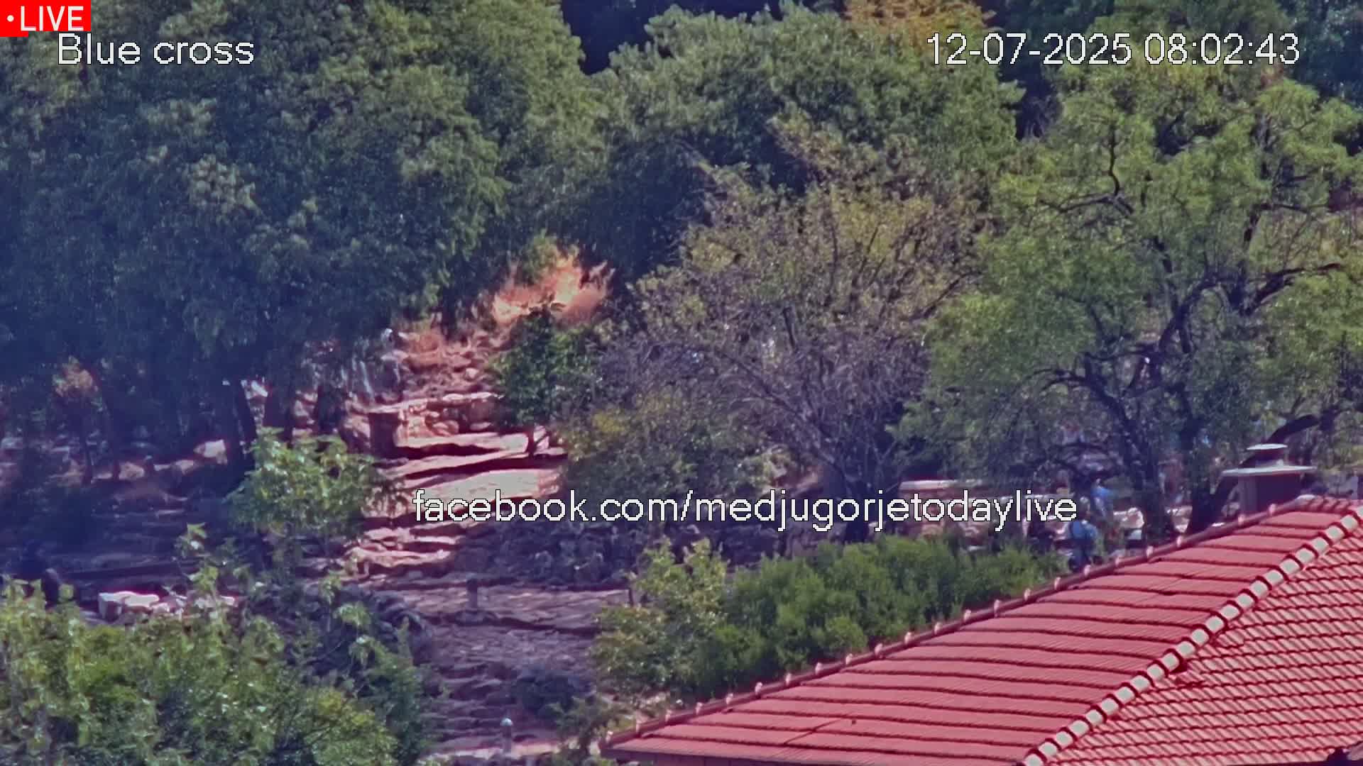 Medugorje, The Blue Cross Live Cam - Bijakovici, Citluk, Herzegovina-Neretva, Federation of Bosnia and Herzegovina, Bosnia and Herzegovina
