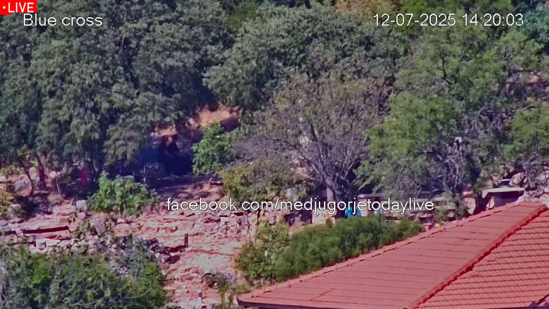 Medugorje, The Blue Cross Live Cam - Bijakovici, Citluk, Herzegovina-Neretva, Federation of Bosnia and Herzegovina, Bosnia and Herzegovina