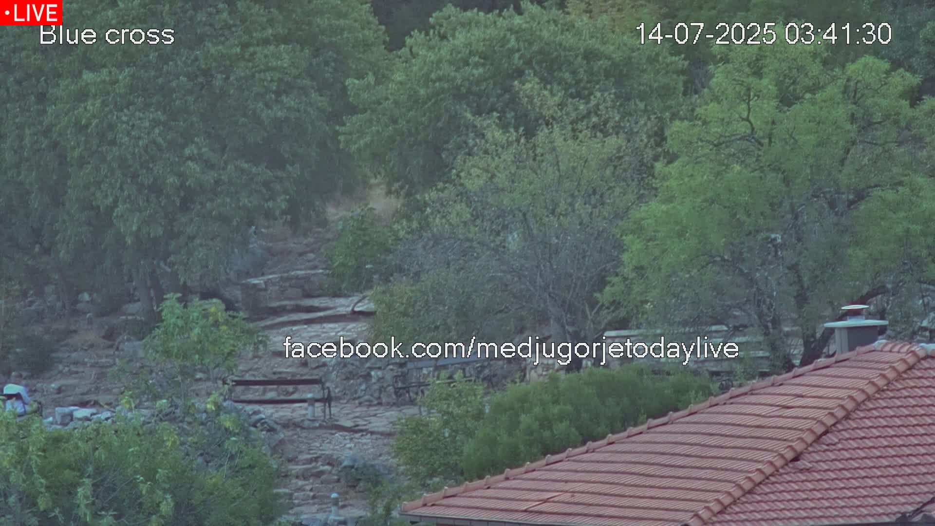 Medugorje, The Blue Cross Live Cam - Bijakovici, Citluk, Herzegovina-Neretva, Federation of Bosnia and Herzegovina, Bosnia and Herzegovina