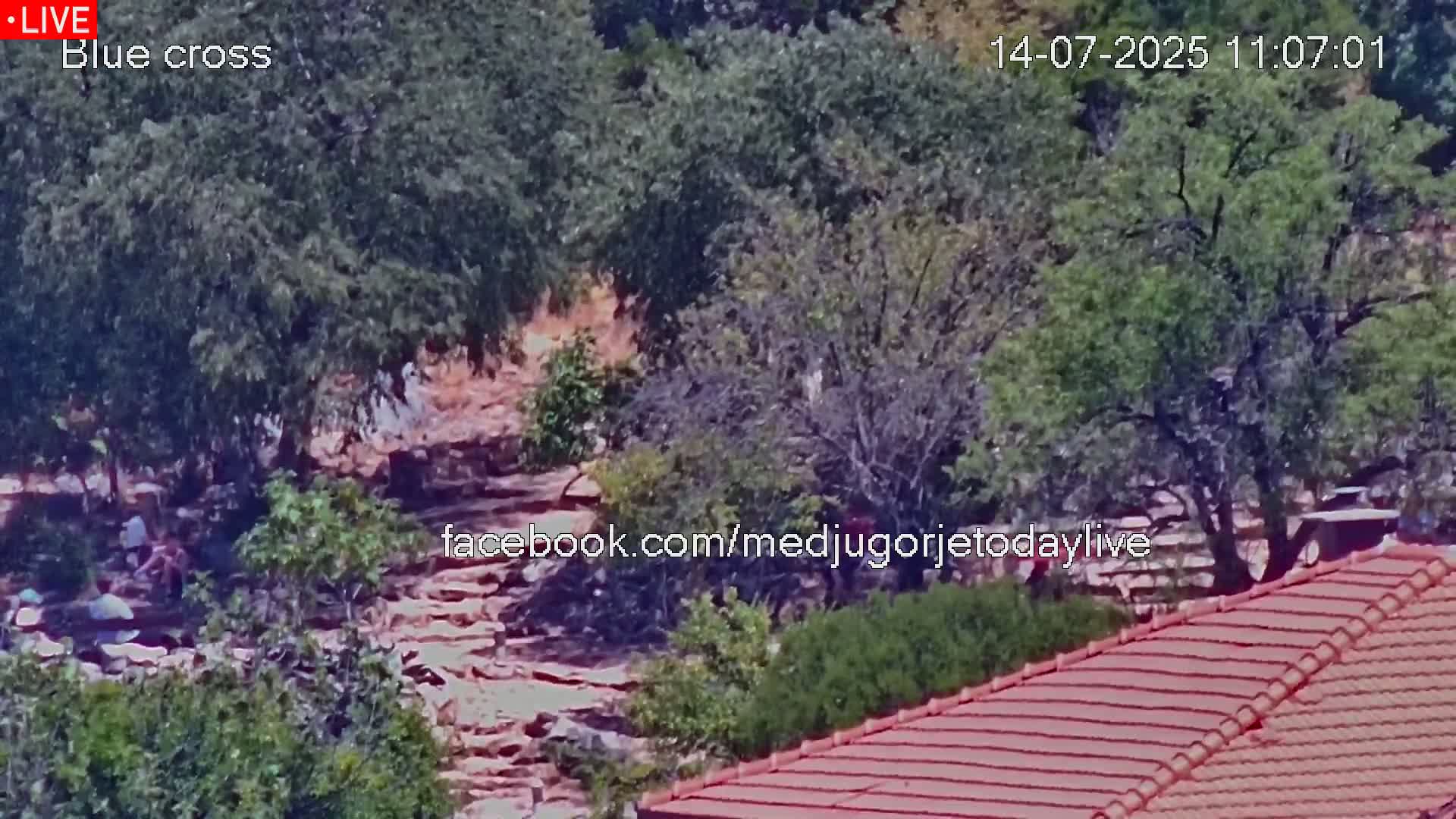 Medugorje, The Blue Cross Live Cam - Bijakovici, Citluk, Herzegovina-Neretva, Federation of Bosnia and Herzegovina, Bosnia and Herzegovina
