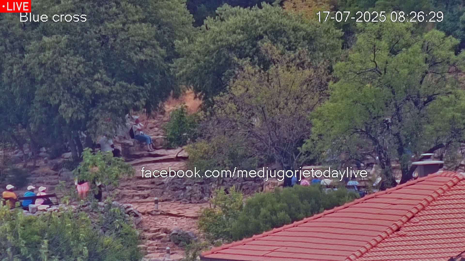 Medugorje, The Blue Cross Live Cam - Bijakovici, Citluk, Herzegovina-Neretva, Federation of Bosnia and Herzegovina, Bosnia and Herzegovina
