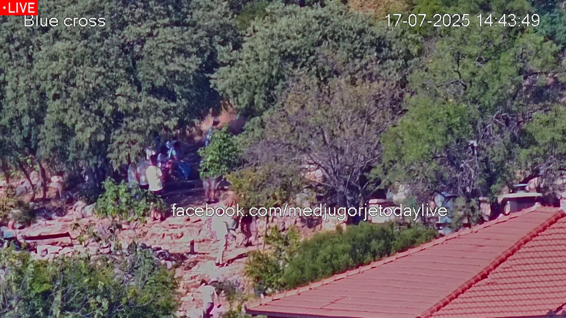 Medugorje, The Blue Cross Live Cam - Bijakovici, Citluk, Herzegovina-Neretva, Federation of Bosnia and Herzegovina, Bosnia and Herzegovina