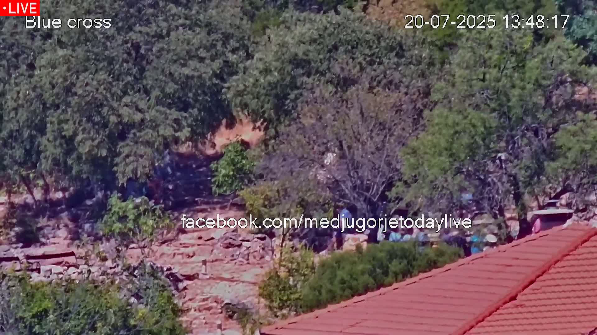 Medugorje, The Blue Cross Live Cam - Bijakovici, Citluk, Herzegovina-Neretva, Federation of Bosnia and Herzegovina, Bosnia and Herzegovina