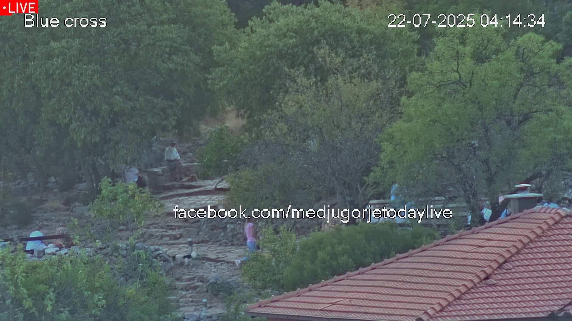 Medugorje, The Blue Cross Live Cam - Bijakovici, Citluk, Herzegovina-Neretva, Federation of Bosnia and Herzegovina, Bosnia and Herzegovina