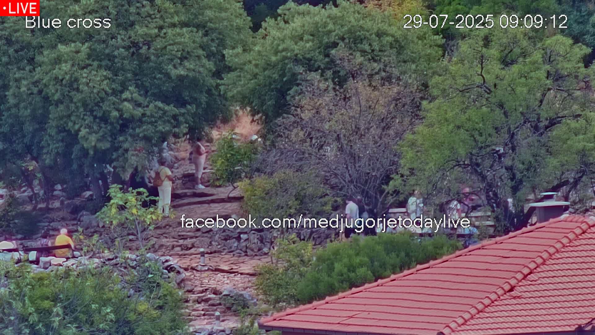 Medugorje, The Blue Cross Live Cam - Bijakovici, Citluk, Herzegovina-Neretva, Federation of Bosnia and Herzegovina, Bosnia and Herzegovina