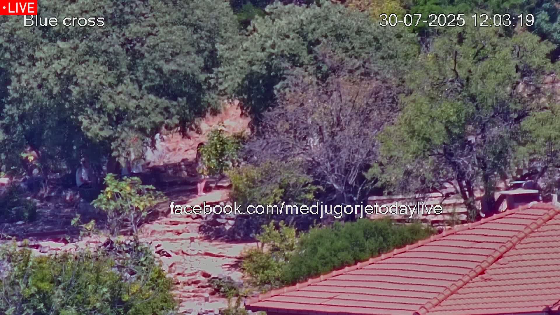 Medugorje, The Blue Cross Live Cam - Bijakovici, Citluk, Herzegovina-Neretva, Federation of Bosnia and Herzegovina, Bosnia and Herzegovina