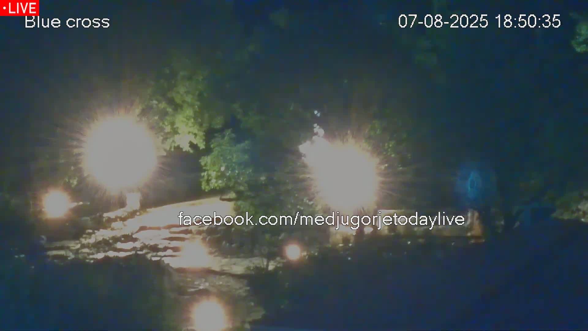 Medugorje, The Blue Cross Live Cam - Bijakovici, Citluk, Herzegovina-Neretva, Federation of Bosnia and Herzegovina, Bosnia and Herzegovina