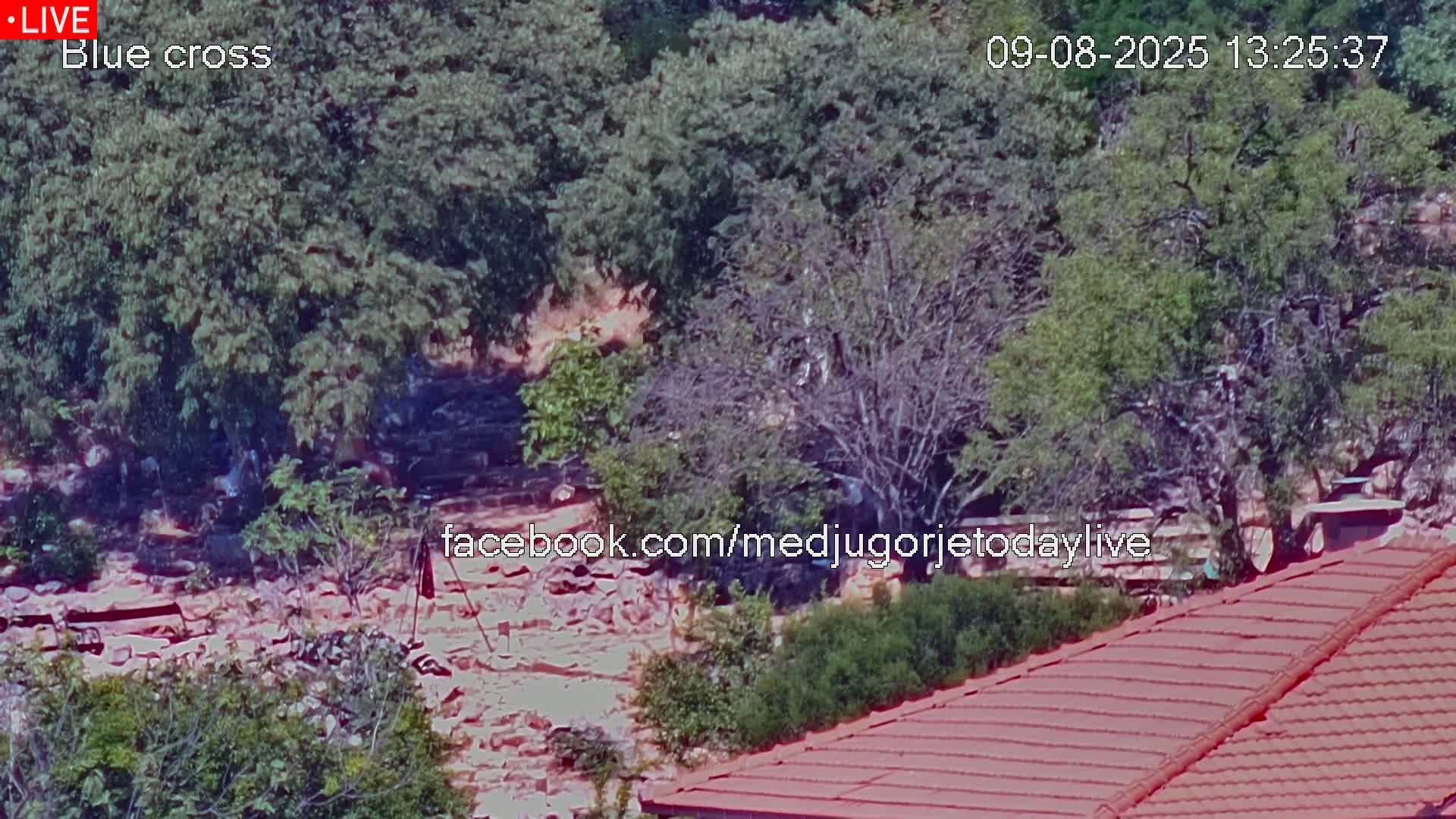 Medugorje, The Blue Cross Live Cam - Bijakovici, Citluk, Herzegovina-Neretva, Federation of Bosnia and Herzegovina, Bosnia and Herzegovina
