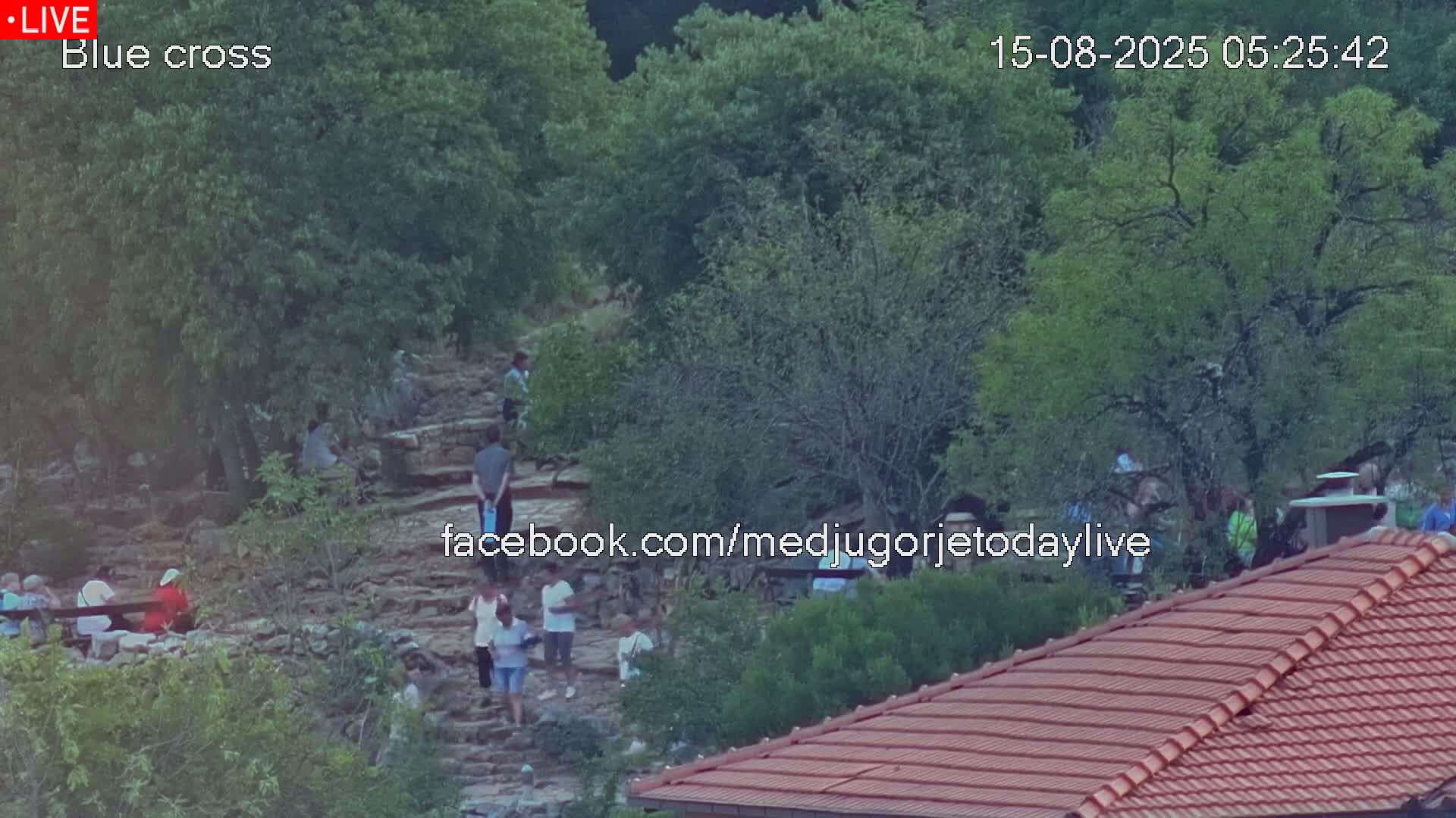 Medugorje, The Blue Cross Live Cam - Bijakovici, Citluk, Herzegovina-Neretva, Federation of Bosnia and Herzegovina, Bosnia and Herzegovina