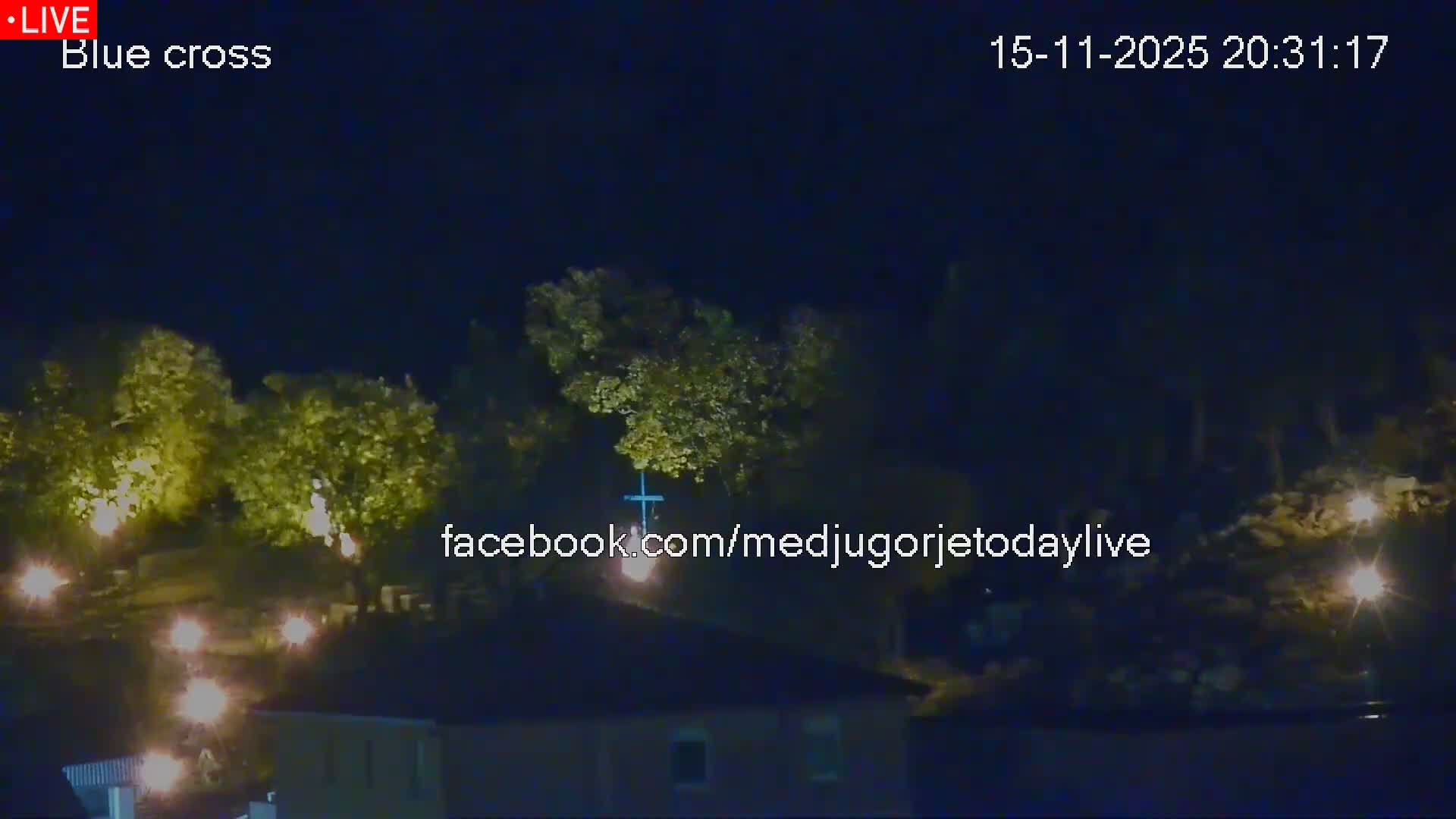 Medugorje, The Blue Cross Live Cam - Bijakovici, Citluk, Herzegovina-Neretva, Federation of Bosnia and Herzegovina, Bosnia and Herzegovina