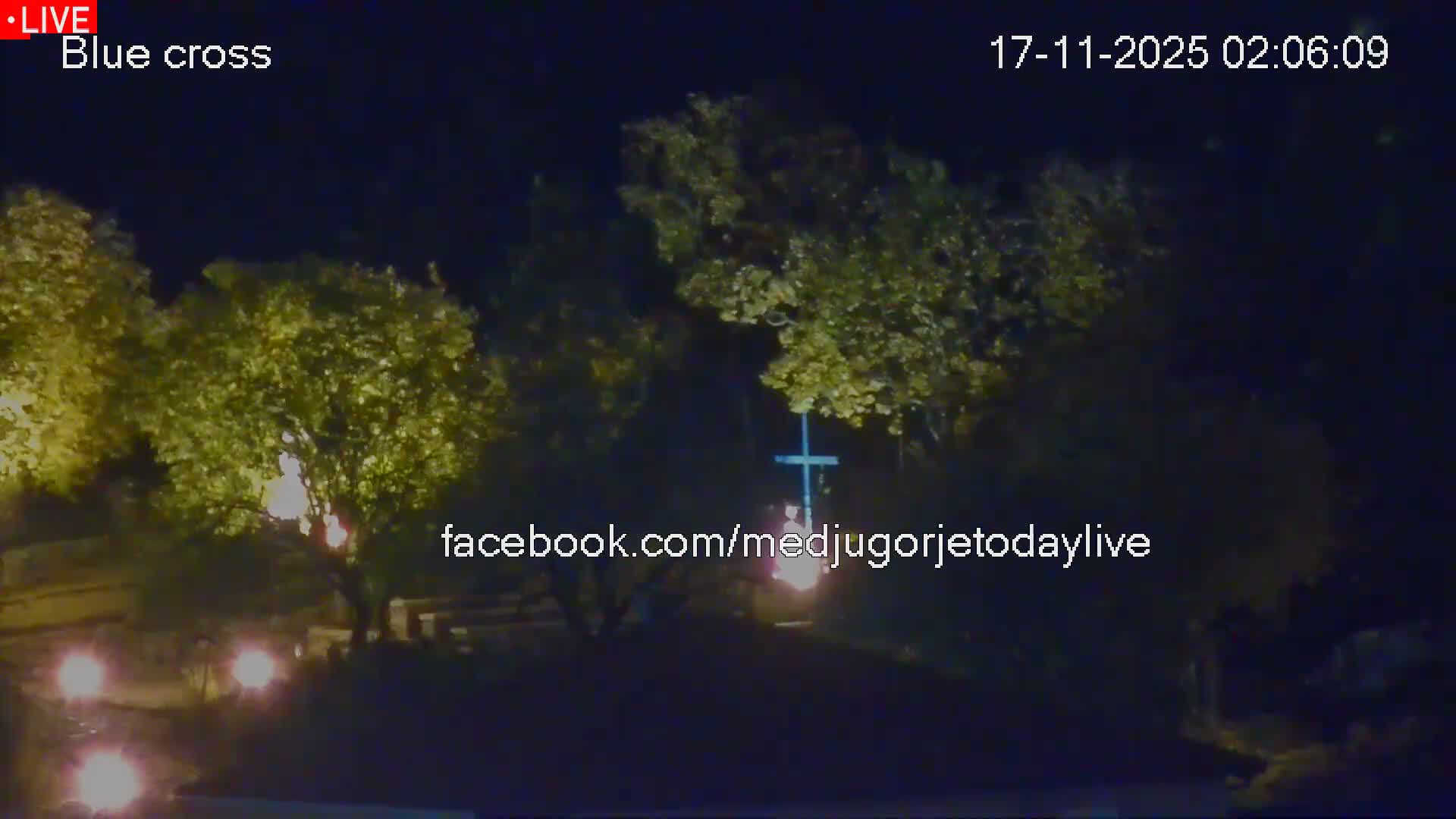Medugorje, The Blue Cross Live Cam - Bijakovici, Citluk, Herzegovina-Neretva, Federation of Bosnia and Herzegovina, Bosnia and Herzegovina
