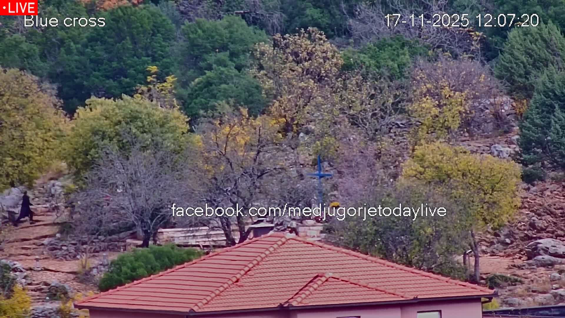 Medugorje, The Blue Cross Live Cam - Bijakovici, Citluk, Herzegovina-Neretva, Federation of Bosnia and Herzegovina, Bosnia and Herzegovina