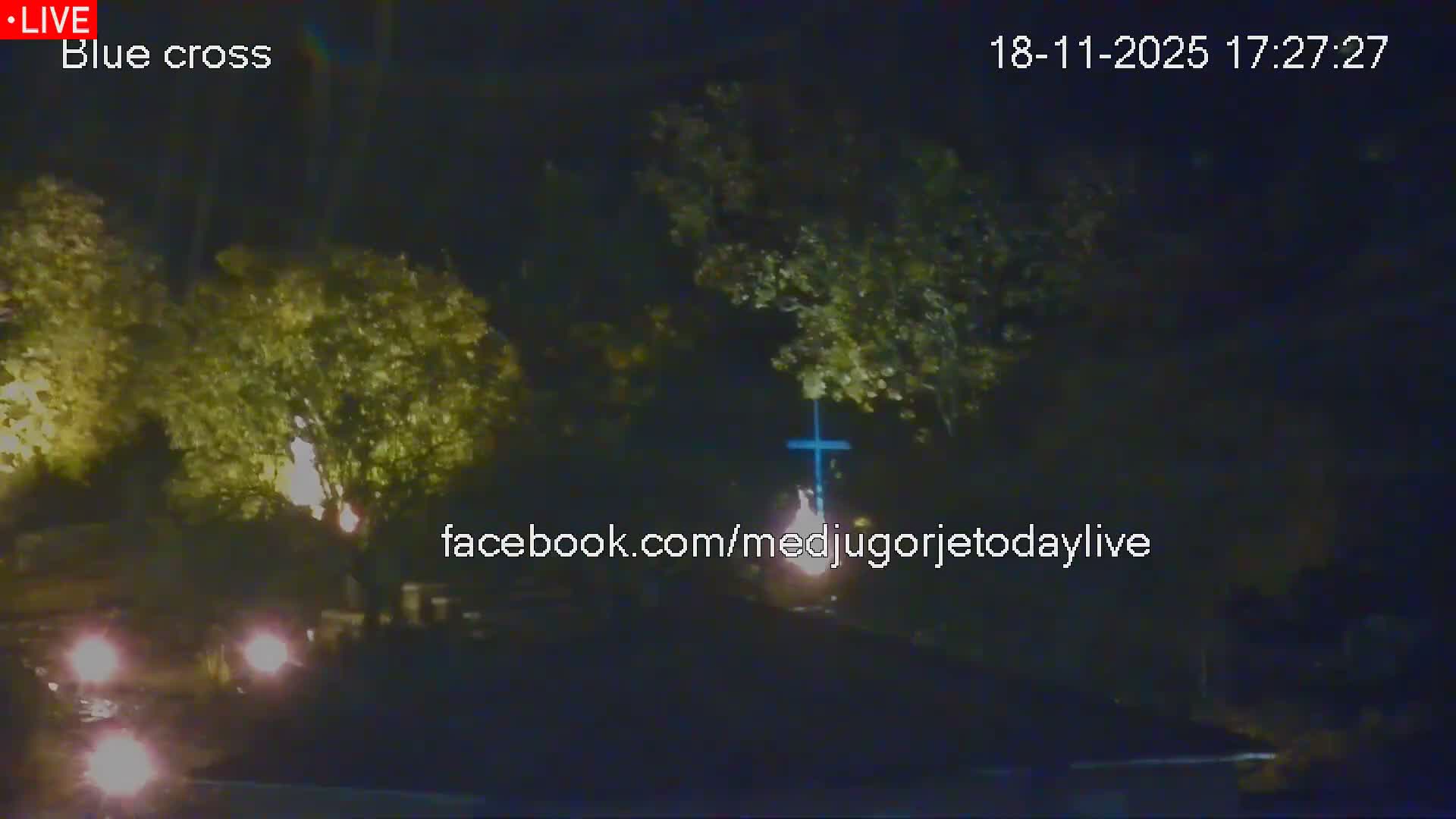 Medugorje, The Blue Cross Live Cam - Bijakovici, Citluk, Herzegovina-Neretva, Federation of Bosnia and Herzegovina, Bosnia and Herzegovina