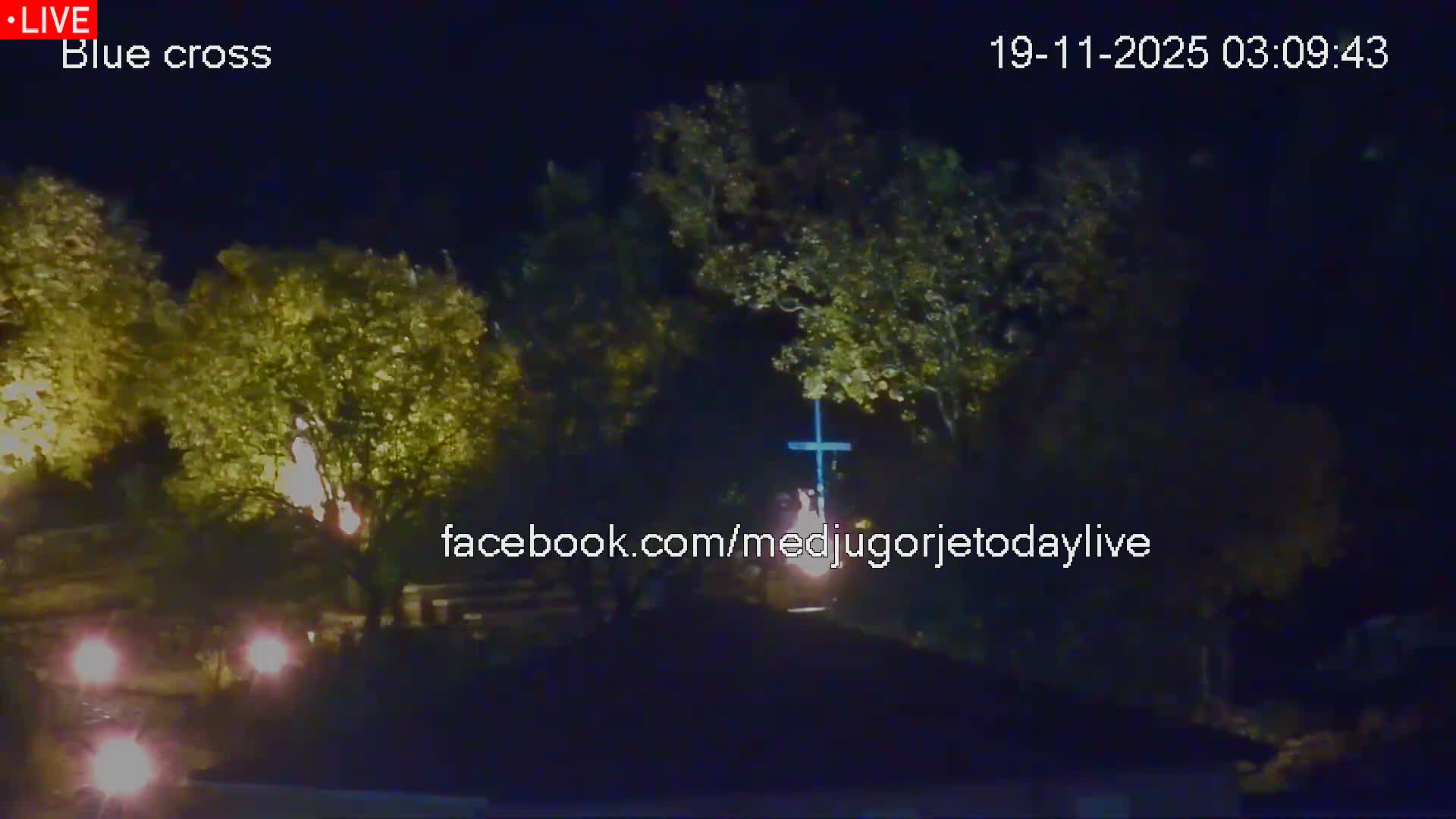 Medugorje, The Blue Cross Live Cam - Bijakovici, Citluk, Herzegovina-Neretva, Federation of Bosnia and Herzegovina, Bosnia and Herzegovina