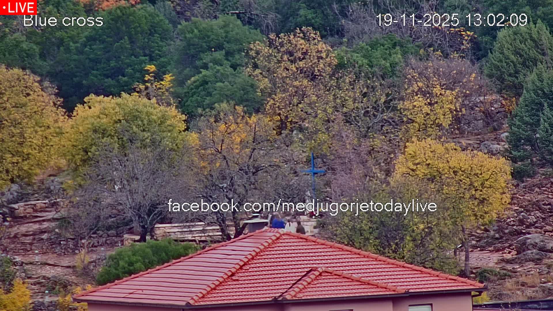 Medugorje, The Blue Cross Live Cam - Bijakovici, Citluk, Herzegovina-Neretva, Federation of Bosnia and Herzegovina, Bosnia and Herzegovina