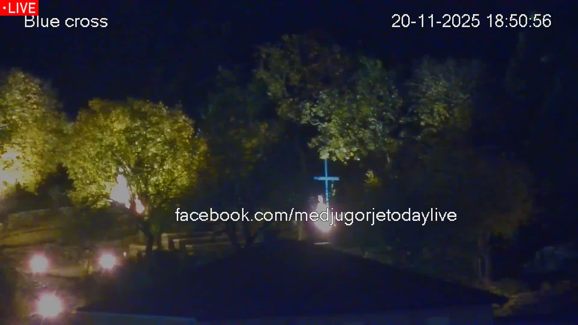 Medugorje, The Blue Cross Live Cam - Bijakovici, Citluk, Herzegovina-Neretva, Federation of Bosnia and Herzegovina, Bosnia and Herzegovina