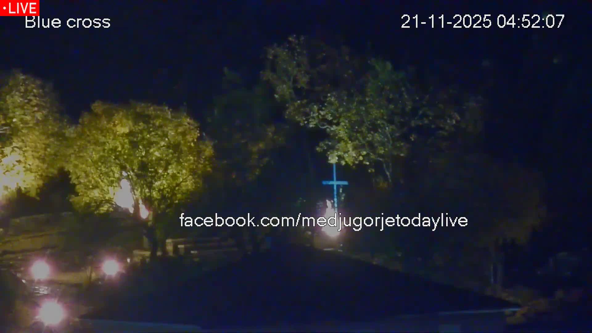 Medugorje, The Blue Cross Live Cam - Bijakovici, Citluk, Herzegovina-Neretva, Federation of Bosnia and Herzegovina, Bosnia and Herzegovina