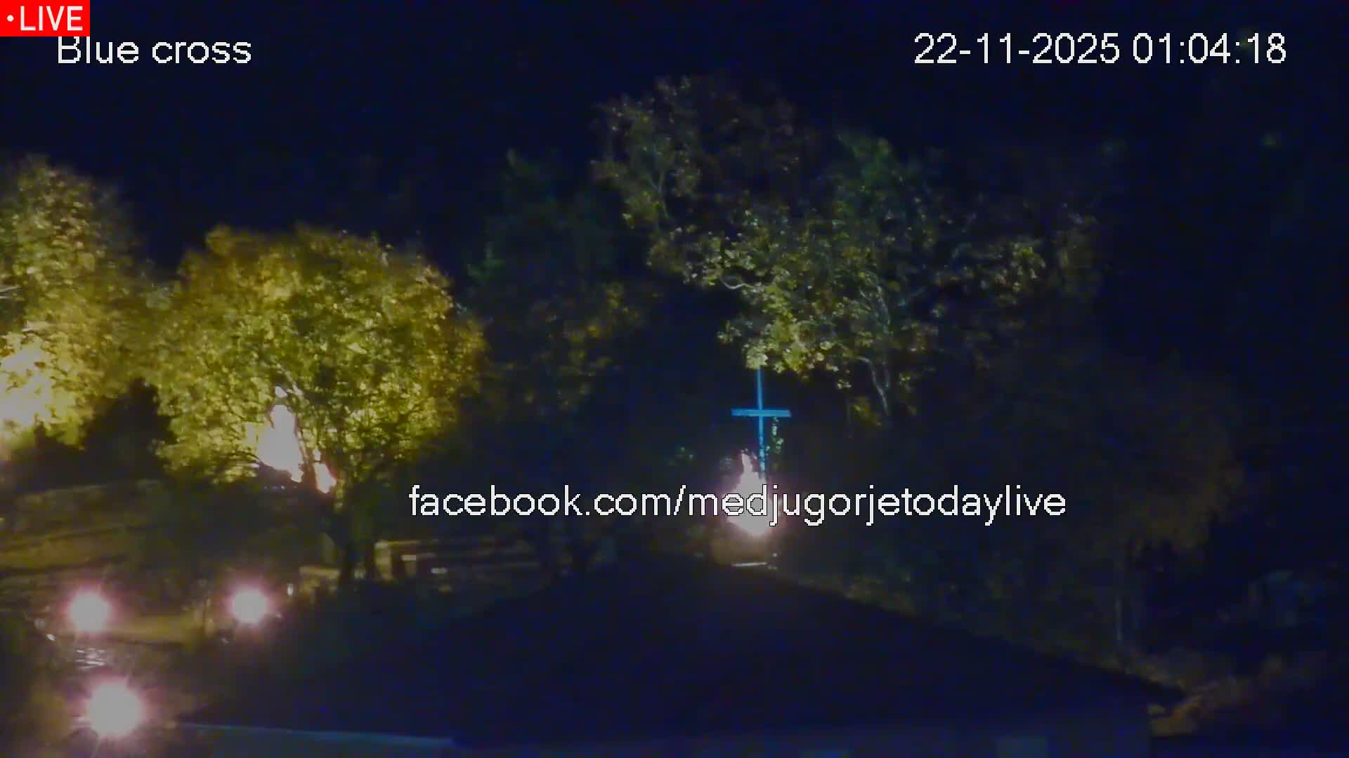 Medugorje, The Blue Cross Live Cam - Bijakovici, Citluk, Herzegovina-Neretva, Federation of Bosnia and Herzegovina, Bosnia and Herzegovina