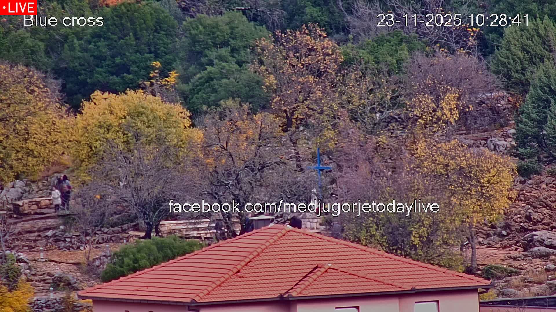 Medugorje, The Blue Cross Live Cam - Bijakovici, Citluk, Herzegovina-Neretva, Federation of Bosnia and Herzegovina, Bosnia and Herzegovina